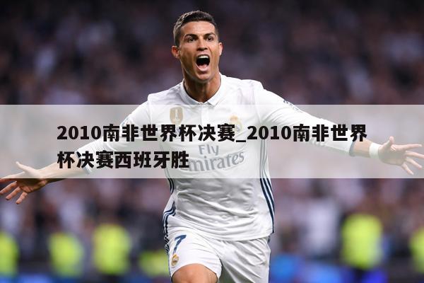 2010南非世界杯决赛_2010南非世界杯决赛西班牙胜